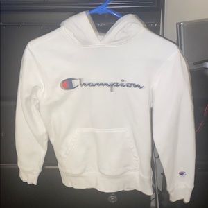 white champion hoodie
